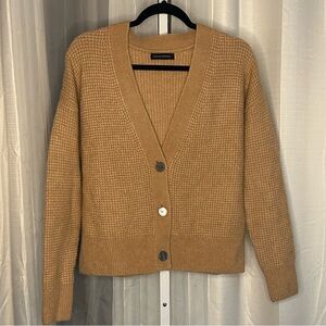Banana Republic Women’s Tan Classic Button Up Cardigan